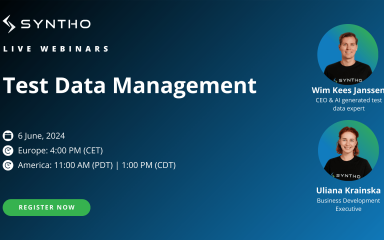 Webinar: Test data management with Synthetic Data