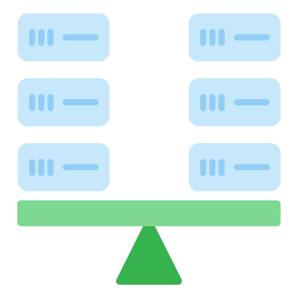 Balancing dataset icon