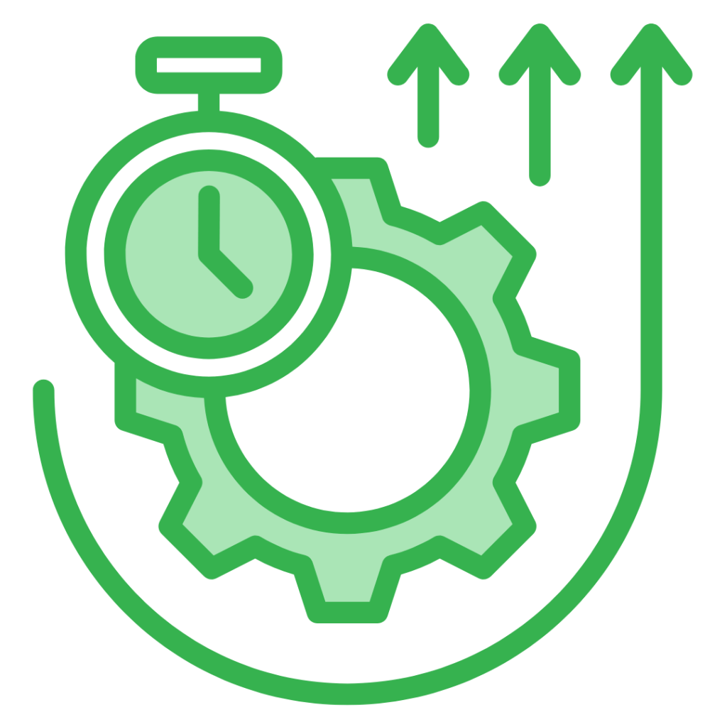 Improving training efficiency icon