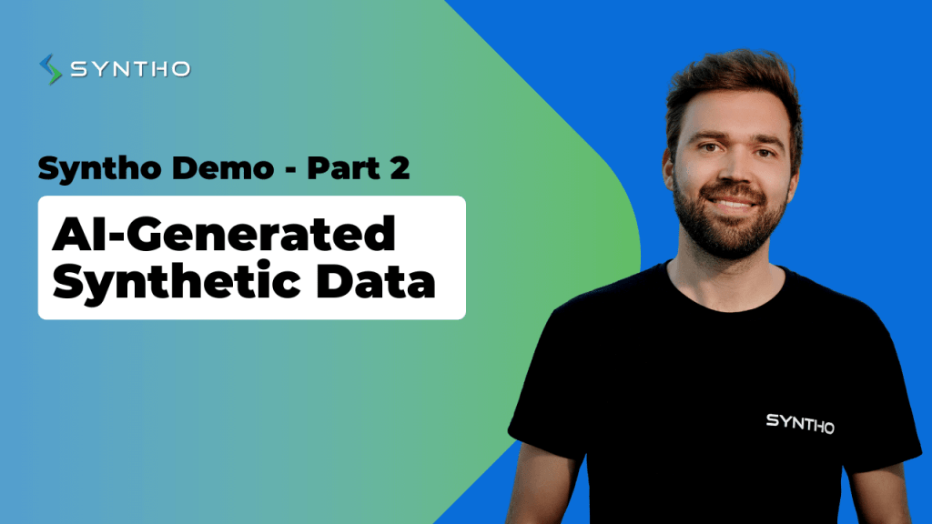 Syntho Demo Part 2 - AI-Generated Synthetic Data for Analytics