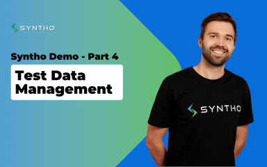 Syntho Demo Part 4: Test Data Management