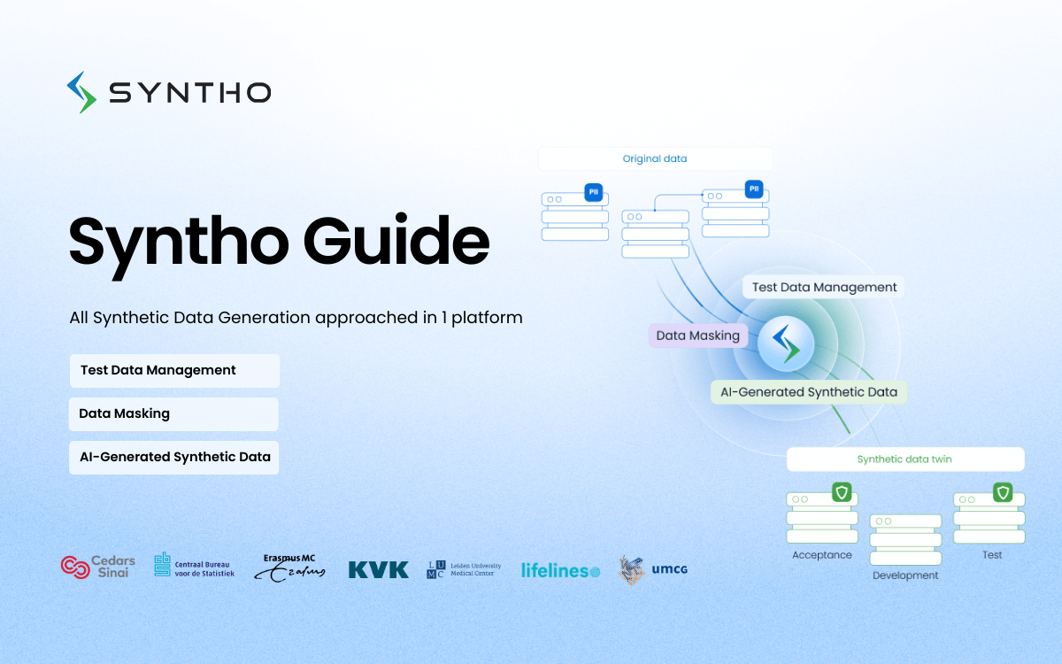 Syntho Synthetic Data Generation Guide